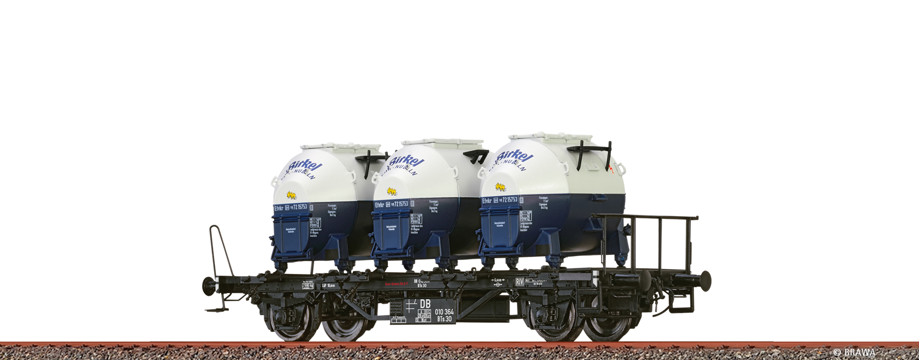 50598 DB Behältertragwagen BTs30 "Birkel" Ep.3