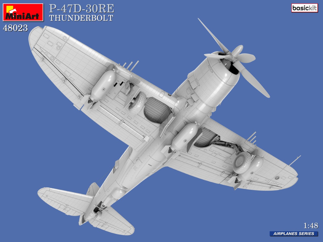 MiniArt 48023 P-47D-30RE Thunderbolt