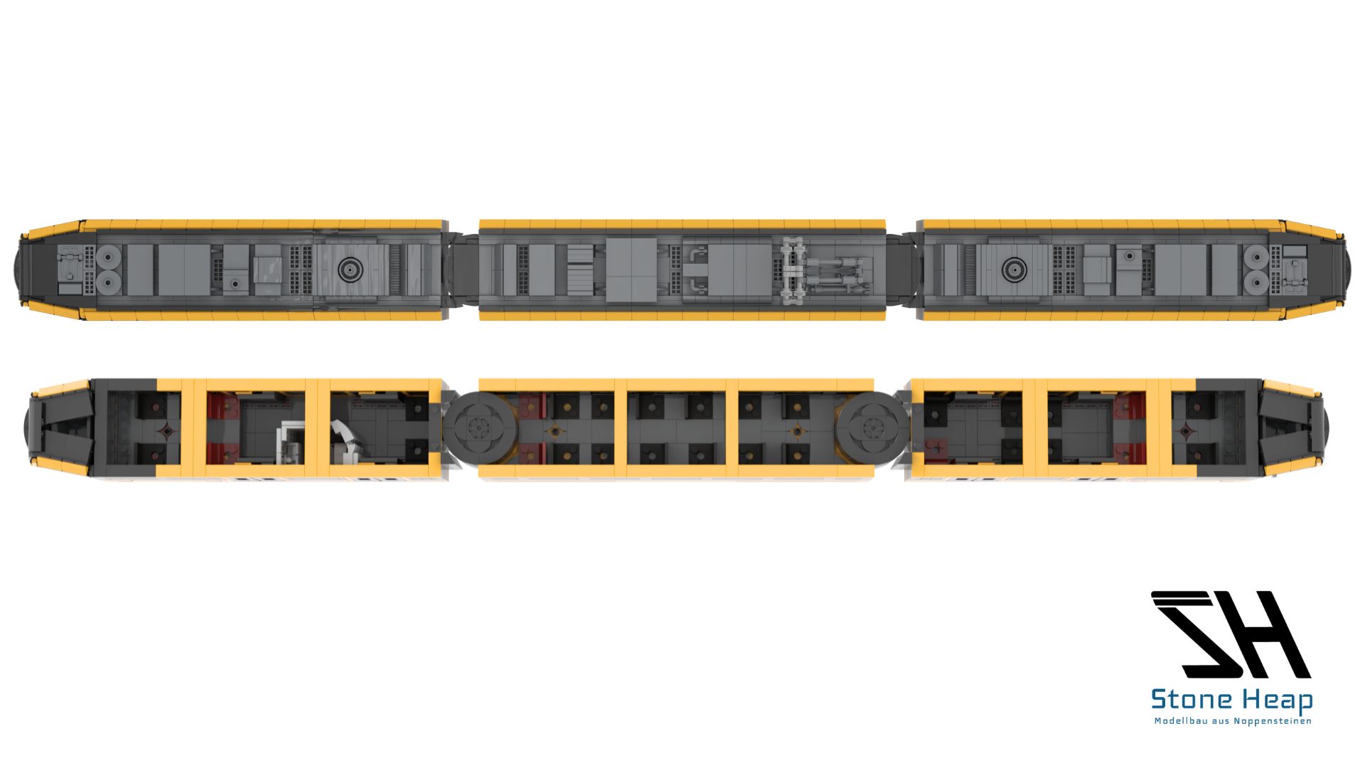 STONE HEAP SH-2027 Stadler Citylink VDV Tram Train AVG