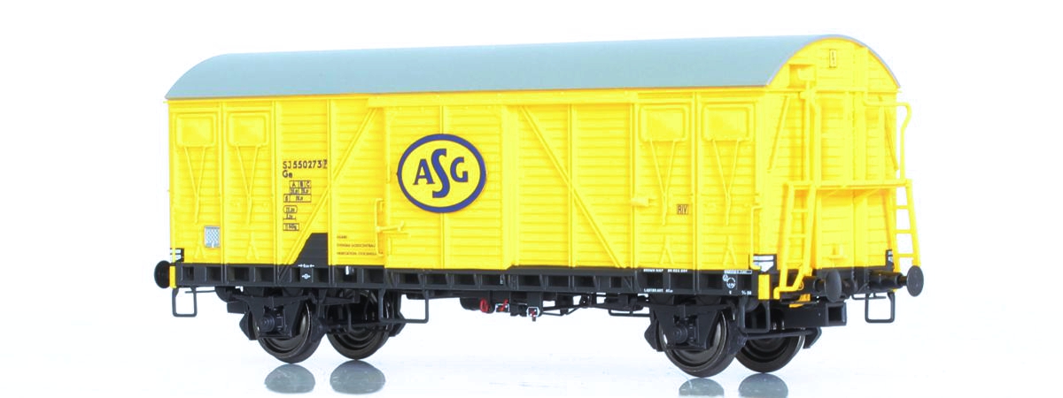 DK-872316 SJ ASG gedeckter Güterwagen Ge 550 Ep.3