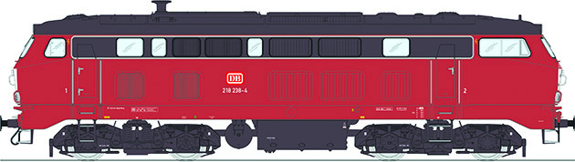 40182-07 DBDiesellok 218 238-4 Ep.4c