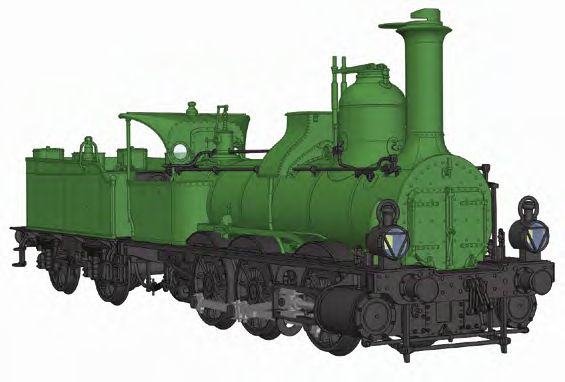 MB-188 PLM Dampflok Serie 030 1576 Ep.2