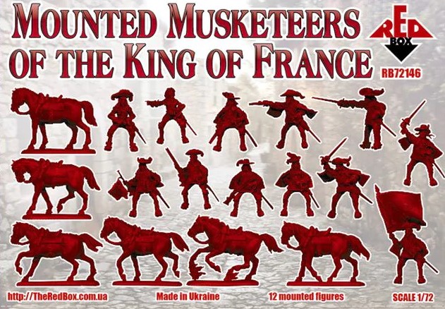 RB72146 Mounted Musketeers of the King of France