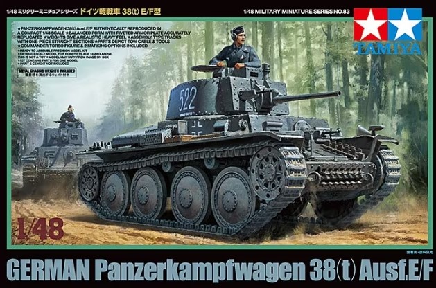 32583 GERMAN Panzerkampfwagen 38(t)