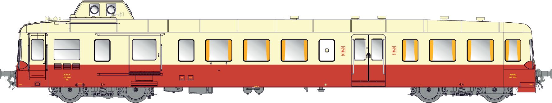 Trains 160 16069 SNCF Triebwagen X3800 Ep.4b