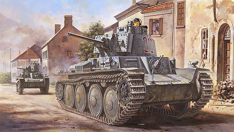 80138 Dt. Pz.Kpfw. / Pz.BfWg 38(t) Ausf. B