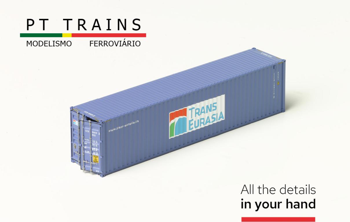 PT840401 Container 40´HC TRANS EURASIA