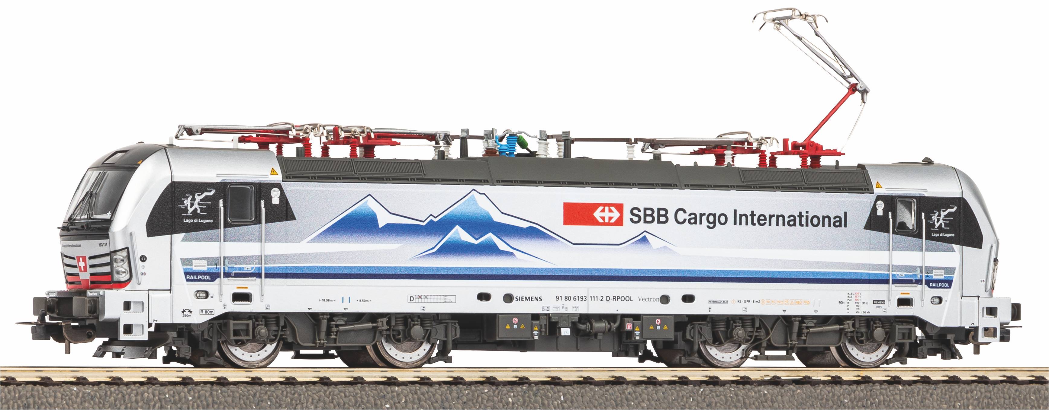 Piko 21646 SBB E-Lok 193 111-2 "Lago di Lugano" Ep6