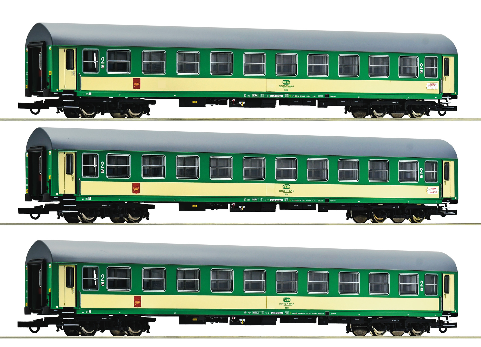 6200229 PKP Reisezugwg. "Telimena" Set 3tlg. Ep5