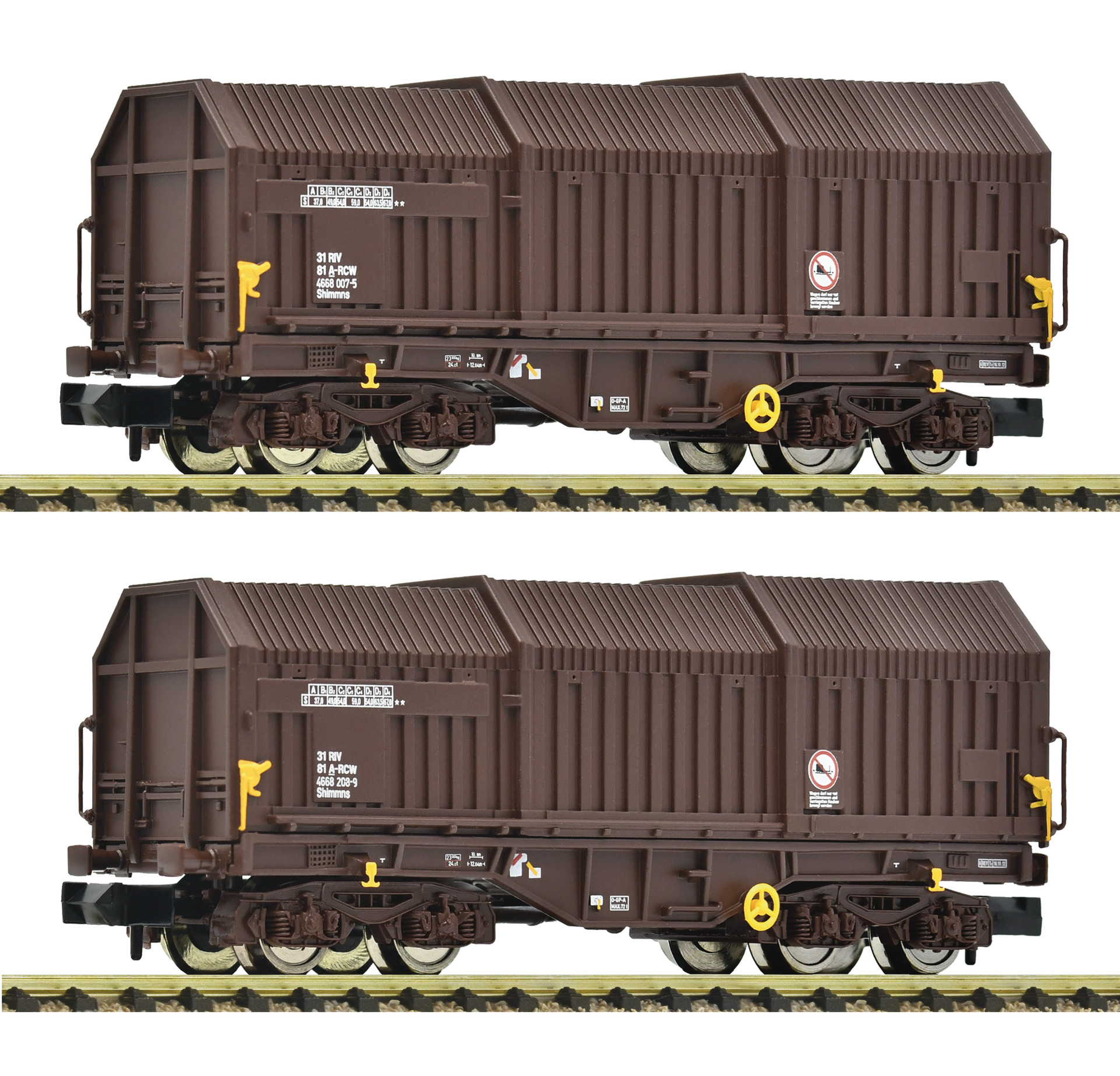 6660075 ÖBB Teleskophaubenwagen Set 2tlg. Ep.6