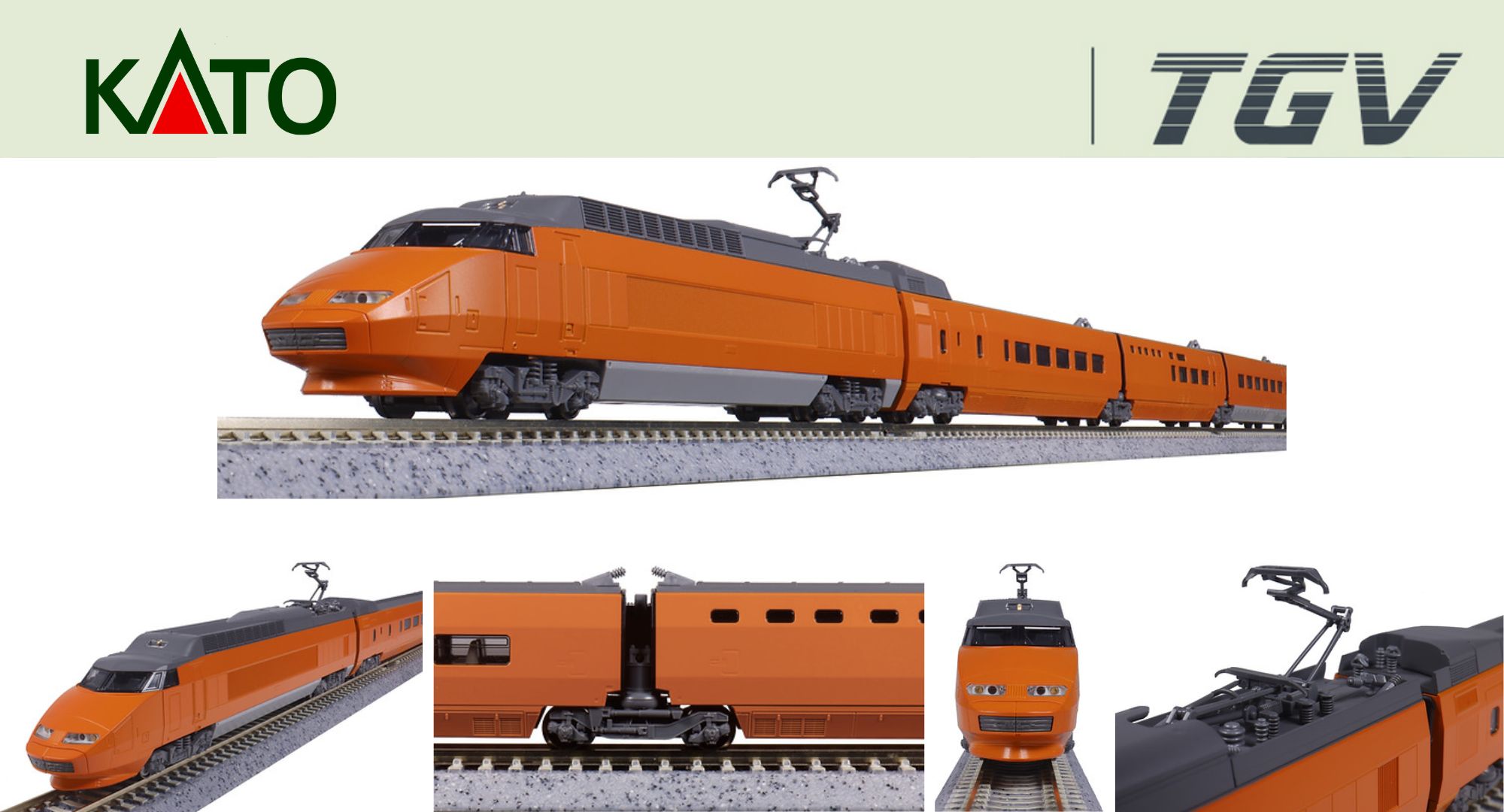 10-2084 SNCF TGV Sud-Est Ergänzung 5-tlg. Ep.4