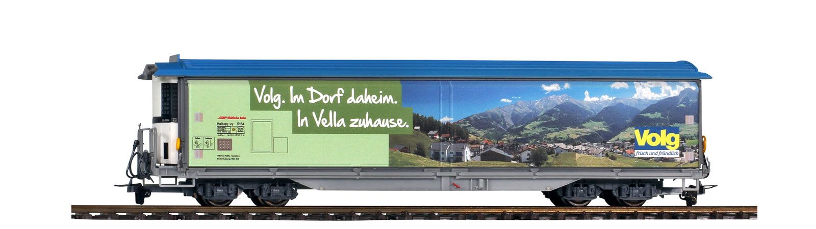 Bemo 2288164 RhB Schiebewandwagen 4-achs Ep.6