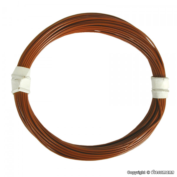 6892 5 m Spezialkabel, 0,6 mm², braun