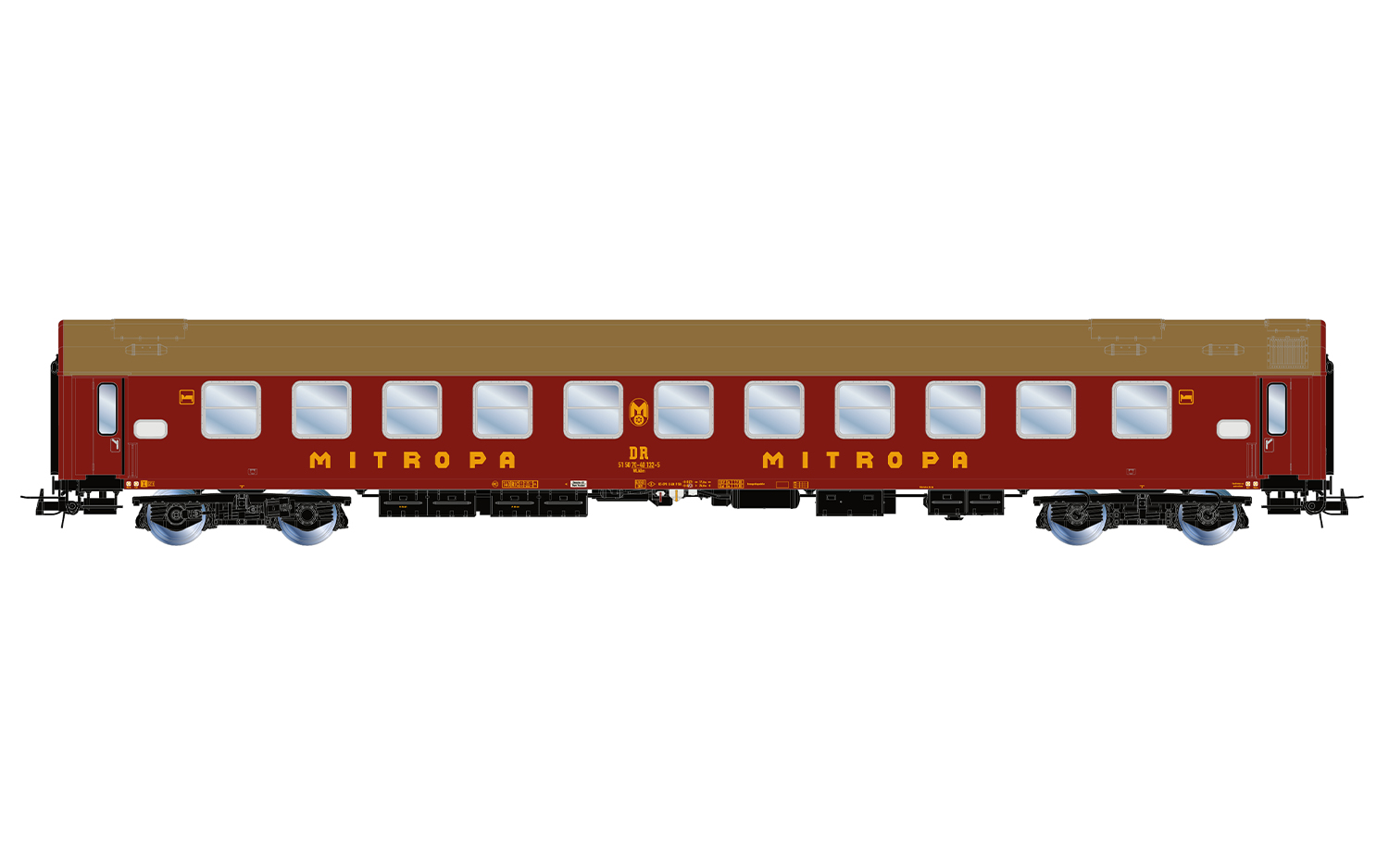 HR4419 DR OSShD-Schlafwagen-Set WLAB 2-tlg Ep.4