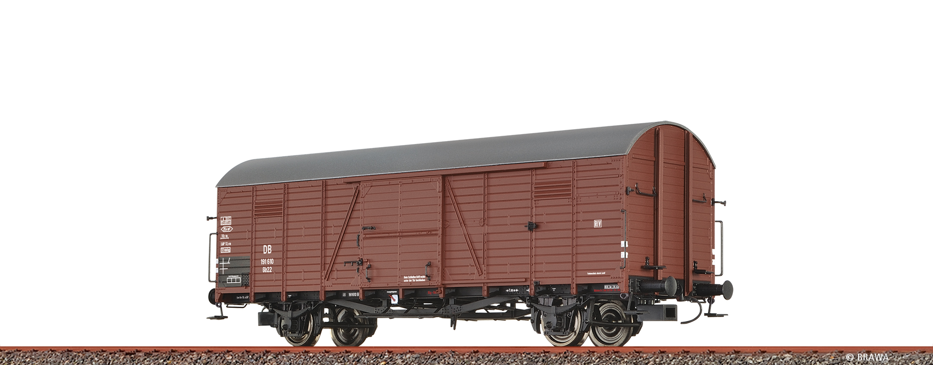 51348 DB Gedeckter Güterwagen Glr22 Ep.3
