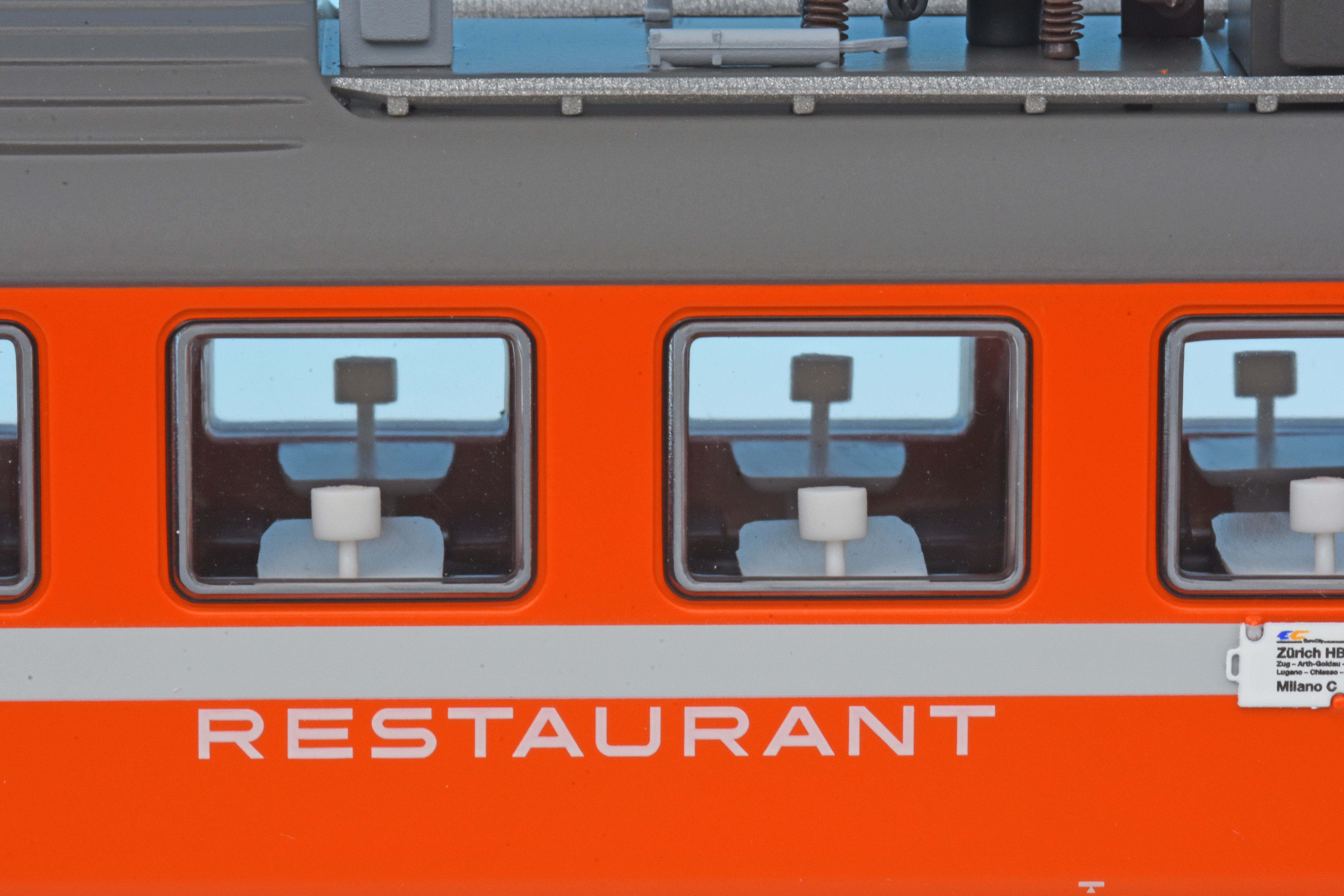 LS Models PI9709 SBB Reisezugwagen-Set EC51/56 3-tlg Ep.4