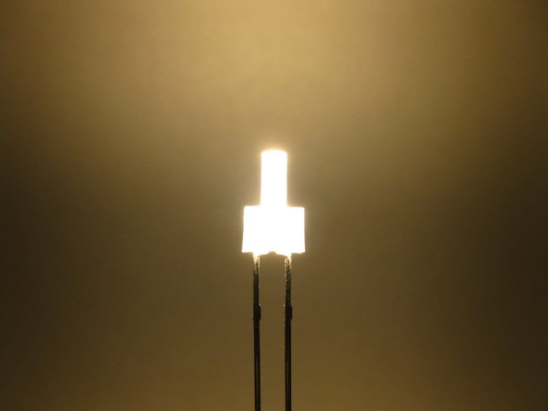 50543 Tower LED lang 2mm warmweiß diffus