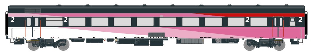Exact-train 11145 NS Reisezugwagen ICRm Fyra B Ep.6