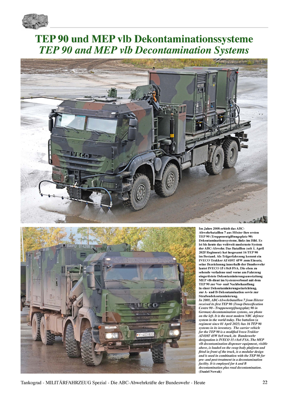Tankograd TG5102 Fahrzeuge der ABC-Abwehrkräfte - Heute