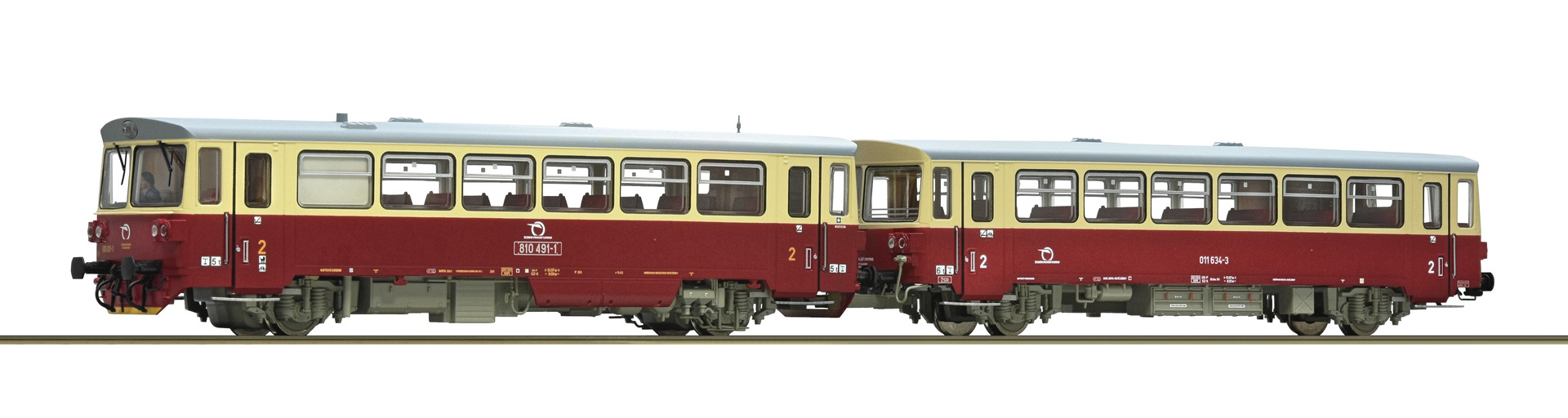 7710023 ZSSK Triebwagen-Set 2-tlg 810 491-1 Ep.5