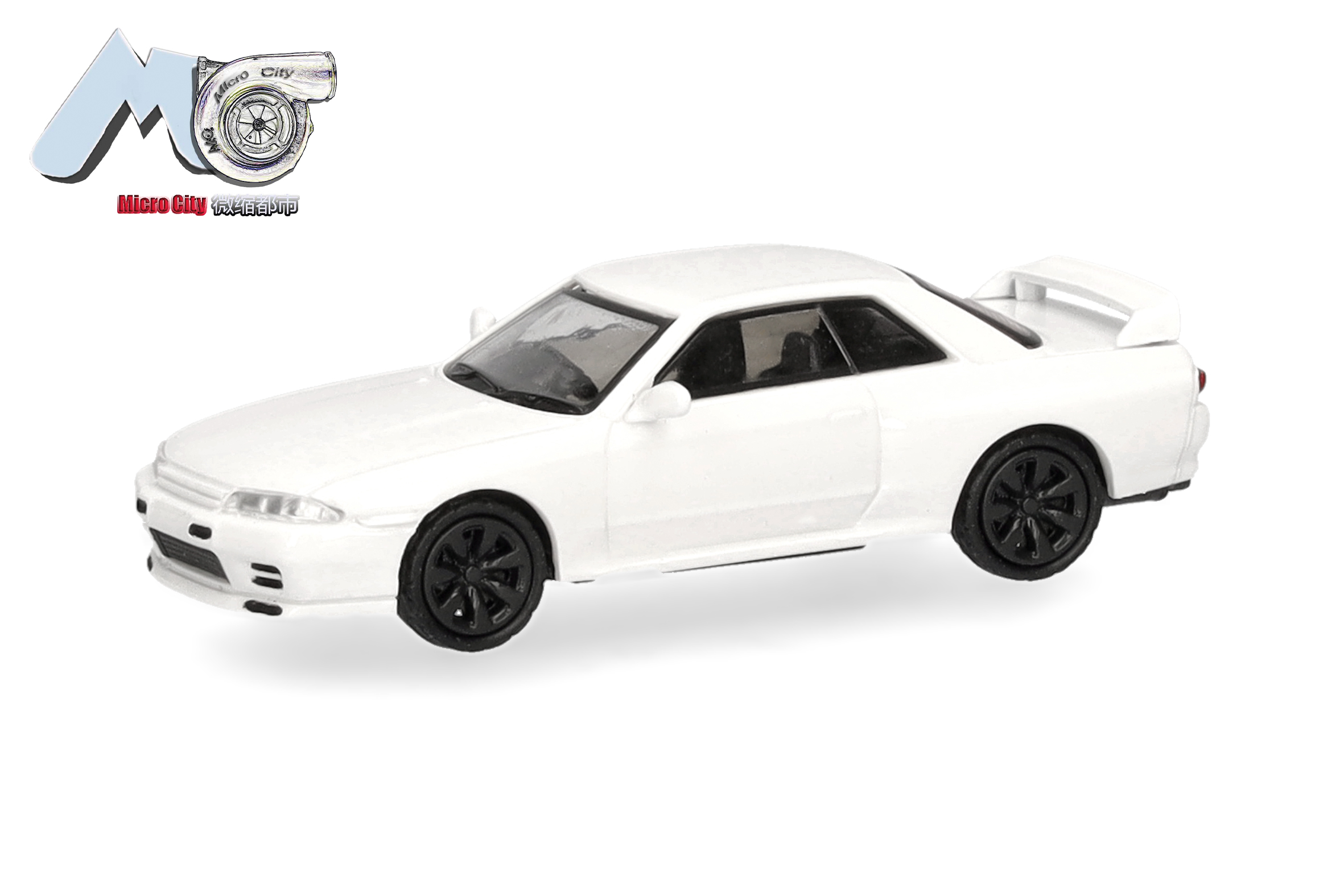 87MC000102 MicroCity: Nissan Skyline GTR32 weiß