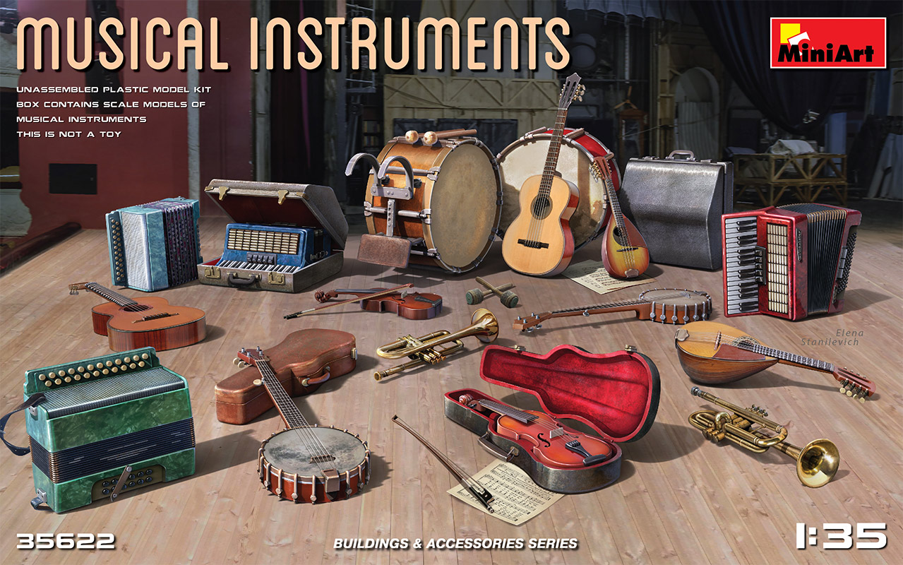 35622 Musikinstrumente - MUSICAL INSTRUMENTS