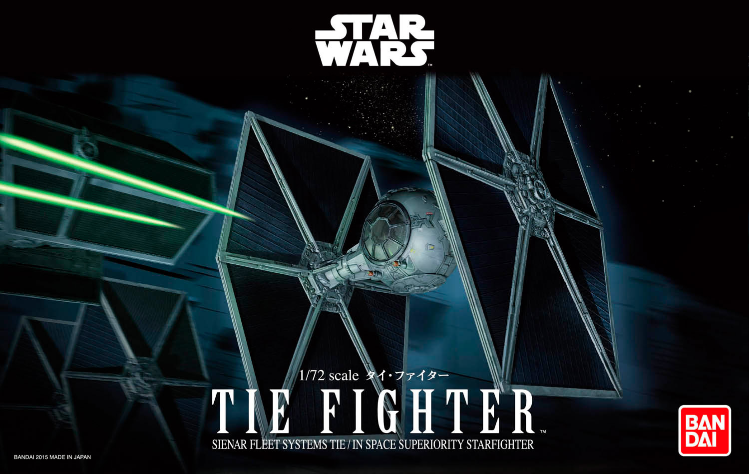01201 StarWars TIE Fighter  -  BANDAI