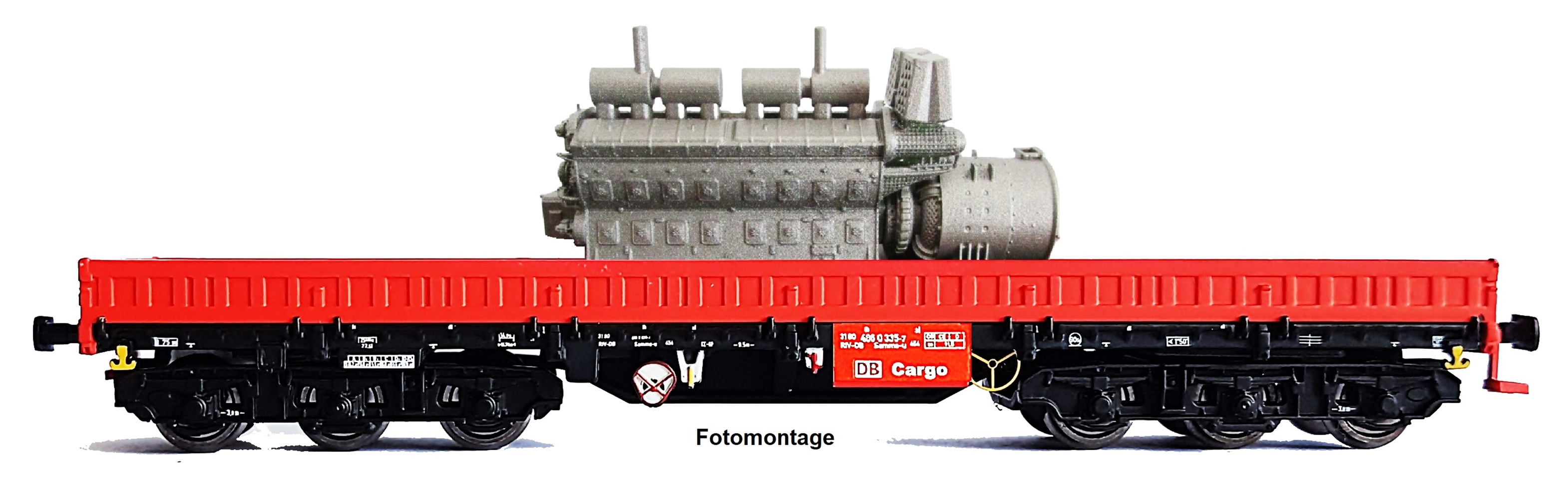 NPE NW52062 DB Cargo Schwerlastwg Samms-u 454 Ep.5/6