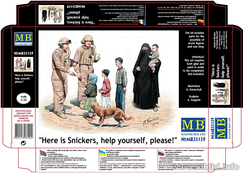 MB35159 Here is Snickers, help yourself, please!