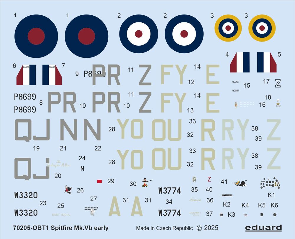 Eduard 70205 Spitfire Mk. Vb Early EDUARD-PROFIPACK