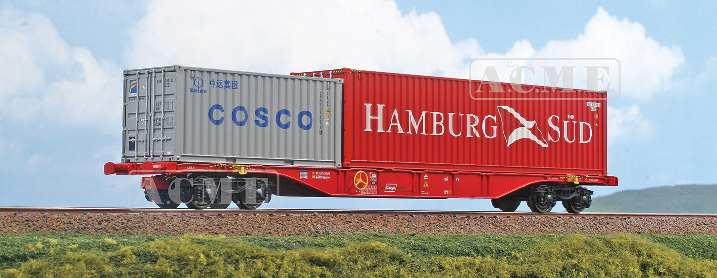 ACME 40412 RCA Containerwagen Sgnss 60' Ep.5/6