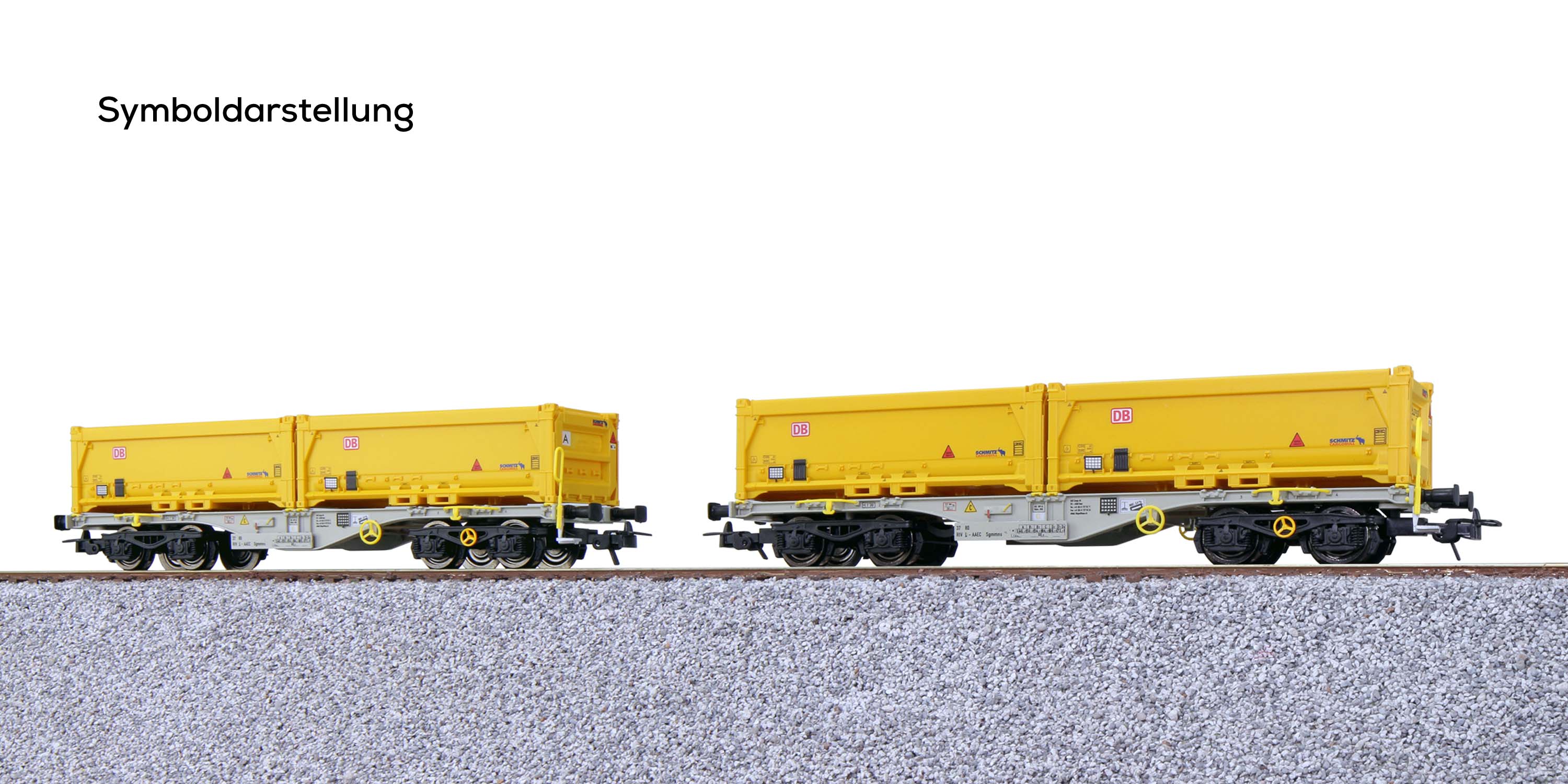 36601 AAE Containertragwagen-Set 2-tlg Ep.6