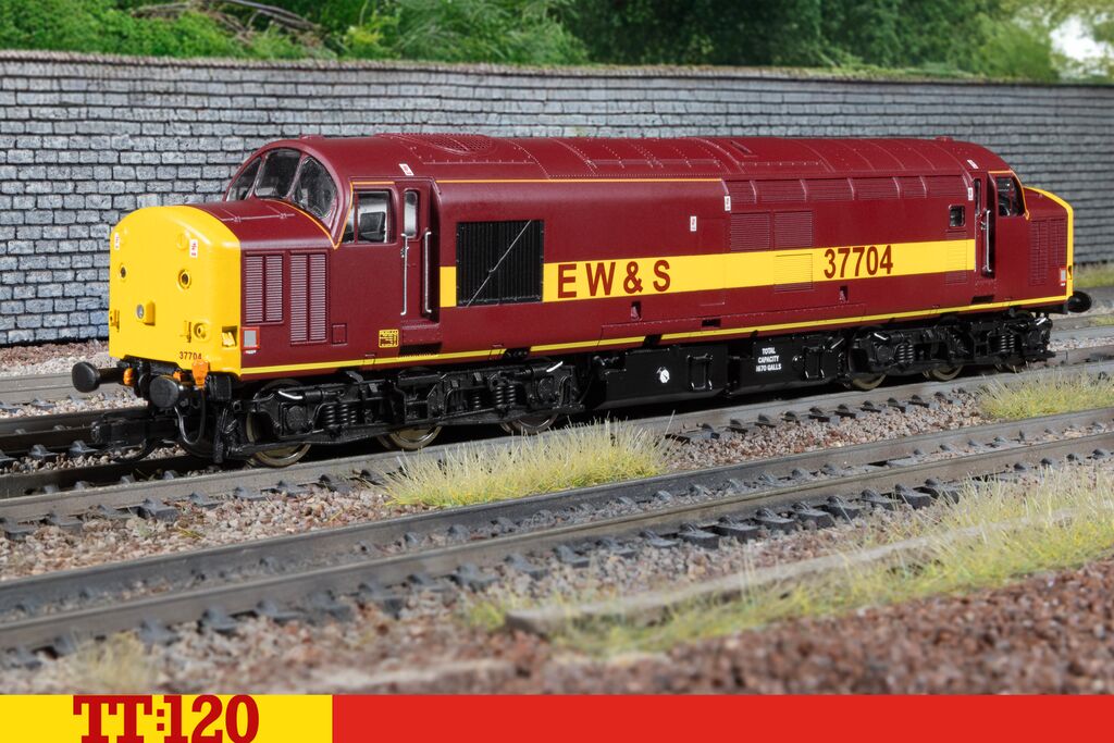 Hornby TT3037M EWS Class 37 Co-Co Diesel Electric 37704