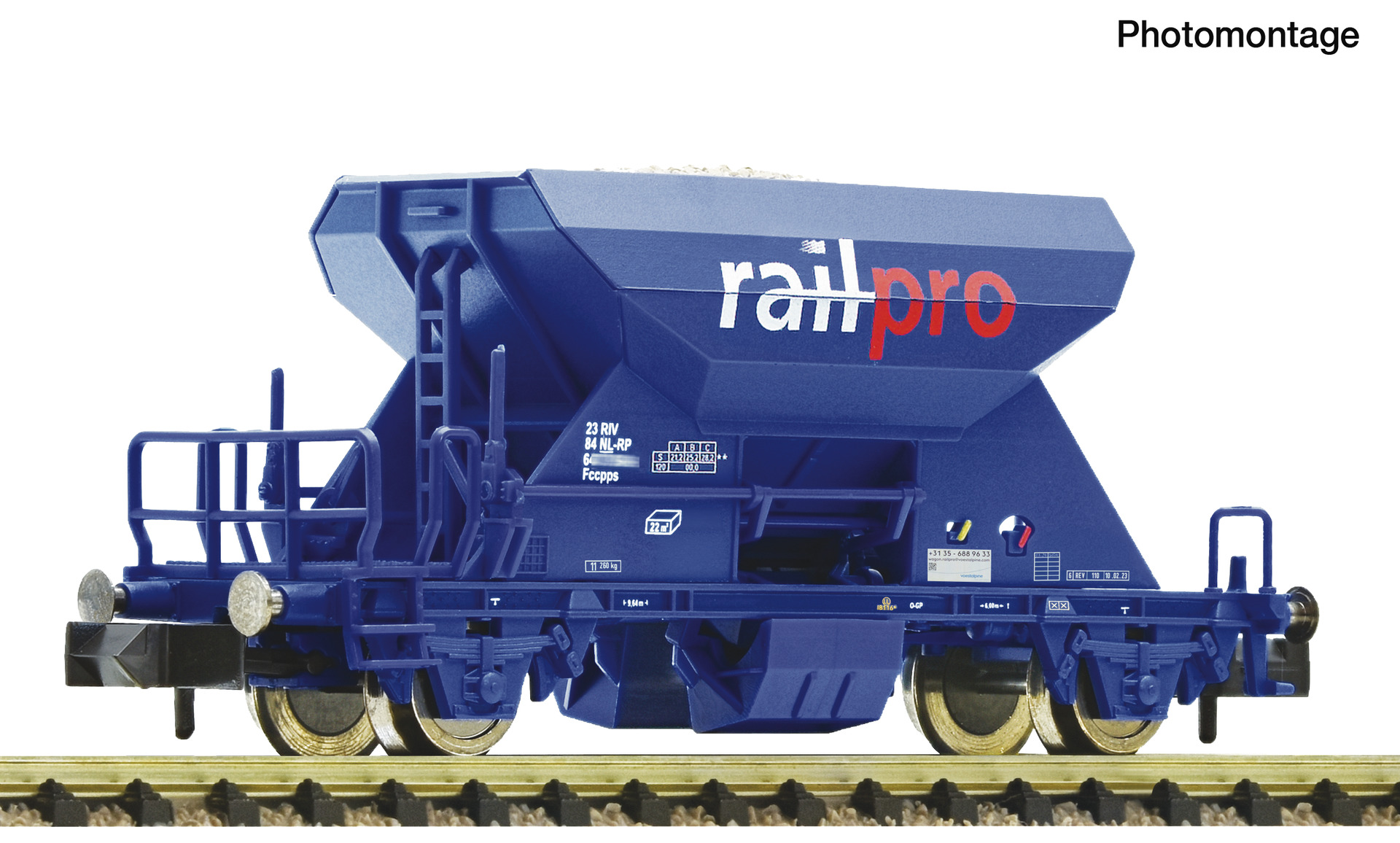 6660193 RAILPRO Schotterwagen Fccpps Ep.6