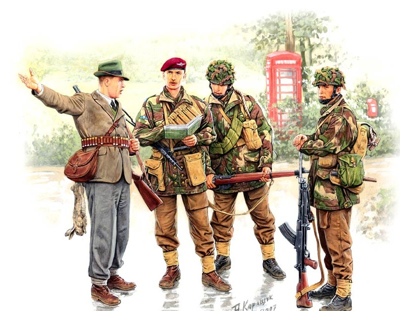 MB3533 British Paratroops Op.Market Garden