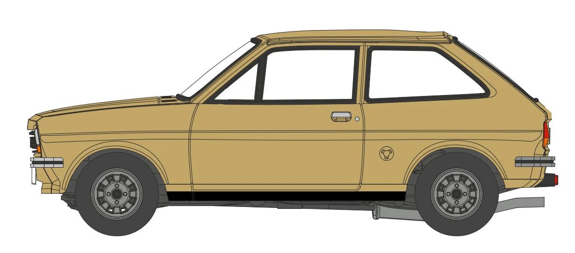 NFF002 Ford Fiesta I nevada beige