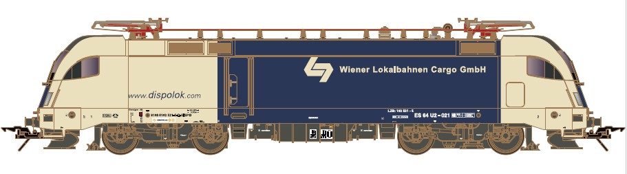 40311-06 Wiener Lokalbahnen E-Lok ES64U2-021 Ep.6