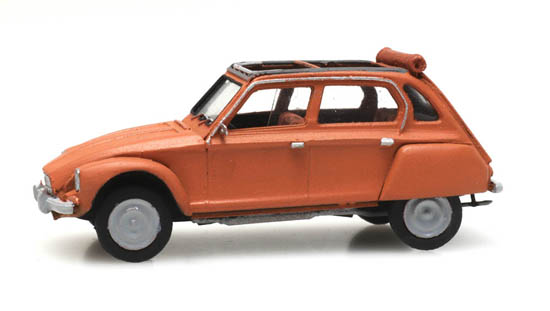 387.438 Citroën Dyane orange offenes Dach