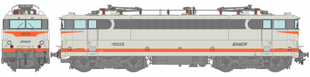 MB-207 SNCF E-Lok BB 16000 Ep.4