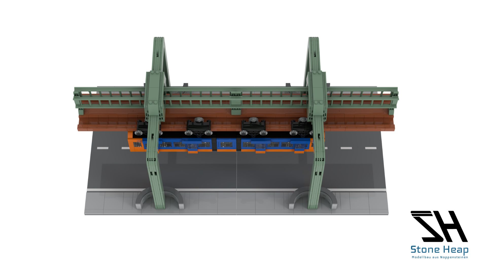 STONE HEAP SH-8012 Wu Schwebebahn GTW72