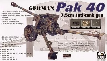 AF35071 PAK40 75 mm GUN