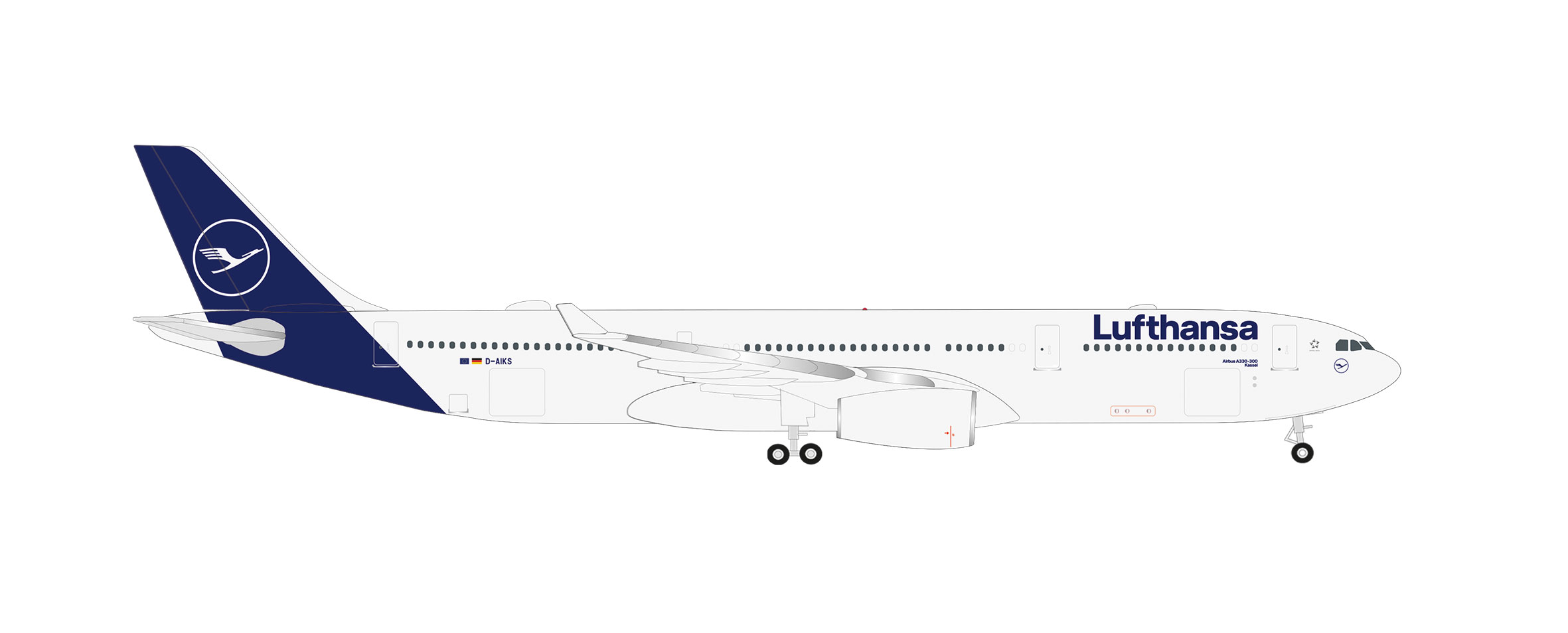 538954 Airbus A330-300 Lufthansa