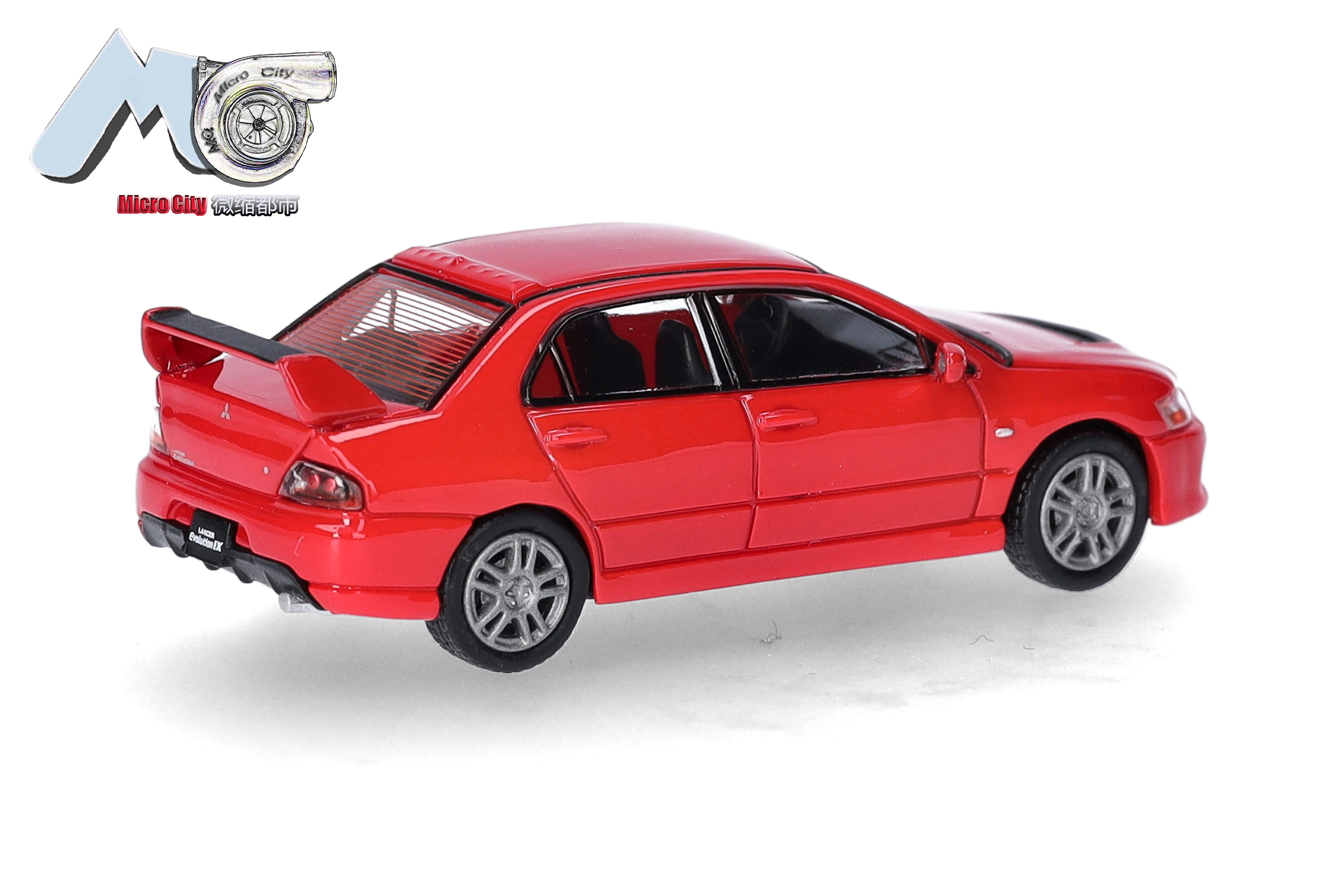 Herpa 87MC000005 MicroCity: Mitsubishi Lancer Evo 9 rot