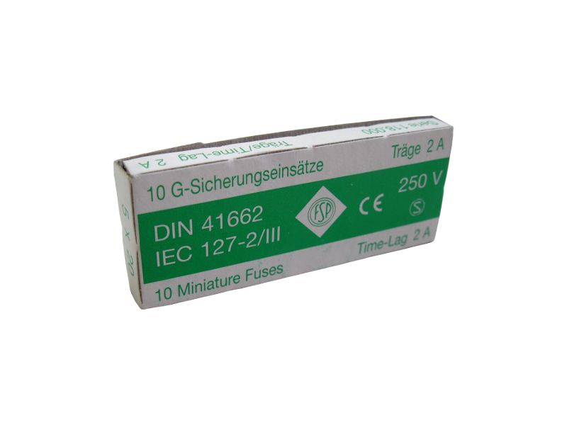 50766 Feinsicherung G-Sicherungseinsatz 5x20m