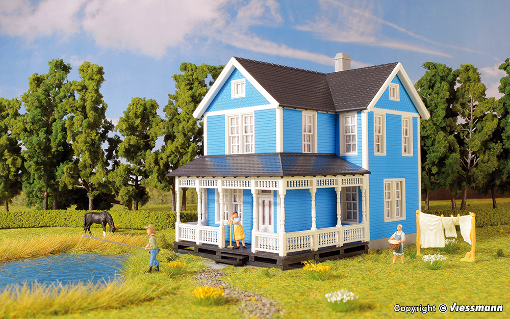 Kibri 38841 Schwedenhaus, blau