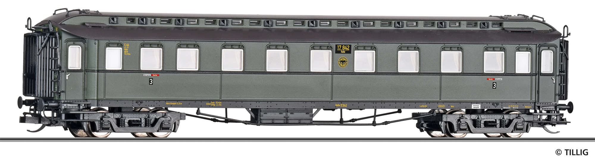 12002 Reisezugwagen 3. Klasse C4ü der DRG