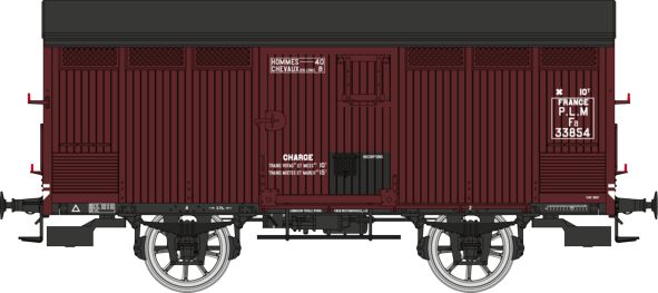 REE Modeles WB-760 PLM gedeckter Güterwagen Ep.2