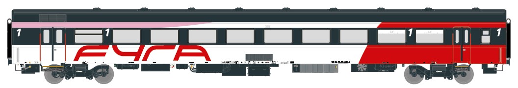 Exact-train 11144 NS Reisezugwagen ICRm Fyra A Ep.6