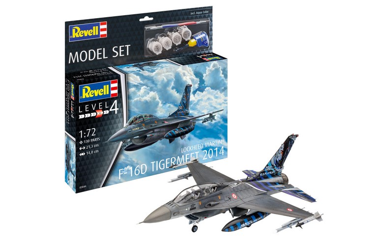 63844 ModelSet: F-16D Tigermeet 2014