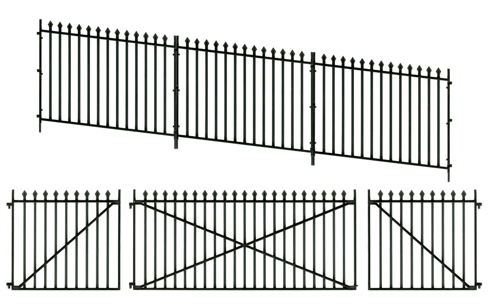 LK-742 Rampenspeerzäune und -tore